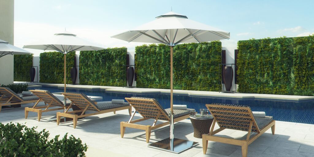 The Ritz-Carlton, Kuala Lumpur Hotell Exteriör bild A patio umbrella