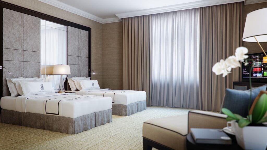 The Ritz-Carlton, Kuala Lumpur Hotell Exteriör bild Deluxe Room